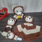 Kit Baby Leão em Amigurumi. - Imagem 4