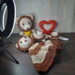 Kit Baby Leão em Amigurumi. - Imagem 1
