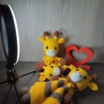 Kit Girafinha em Amigurumi. - Imagem 2