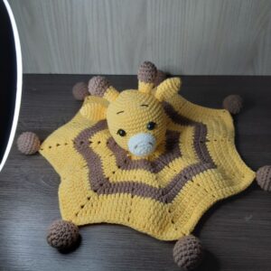 Naninha de Girafa em Amigurumi