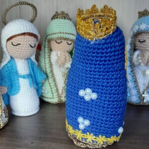 Nossa Senhora Aparecida em Amigurumi