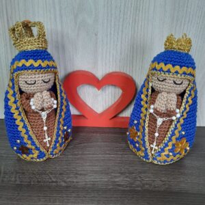 Nossa Senhora Aparecida em Amigurumi