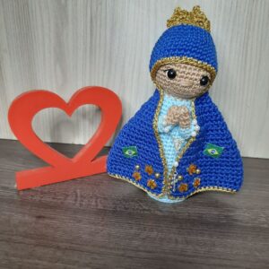 Nossa Senhora Aparecida em Amigurumi