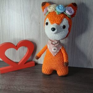 Raposinha em Amigurumi