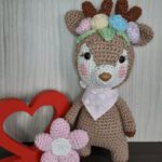 Rena Bosque Encantado em Amigurumi - Imagem 1