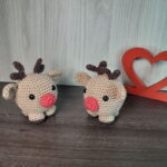 Casal de Rena em Amigurumi - Imagem 3