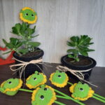 Girassol do Sherek em Amigurumi - Imagem 5