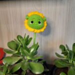Girassol do Sherek em Amigurumi - Imagem 1