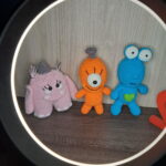 Kit 3 Monstrinhos em Amigurumi. - Imagem 1