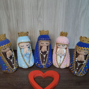 Nossa Senhora Aparecida em Amigurumi