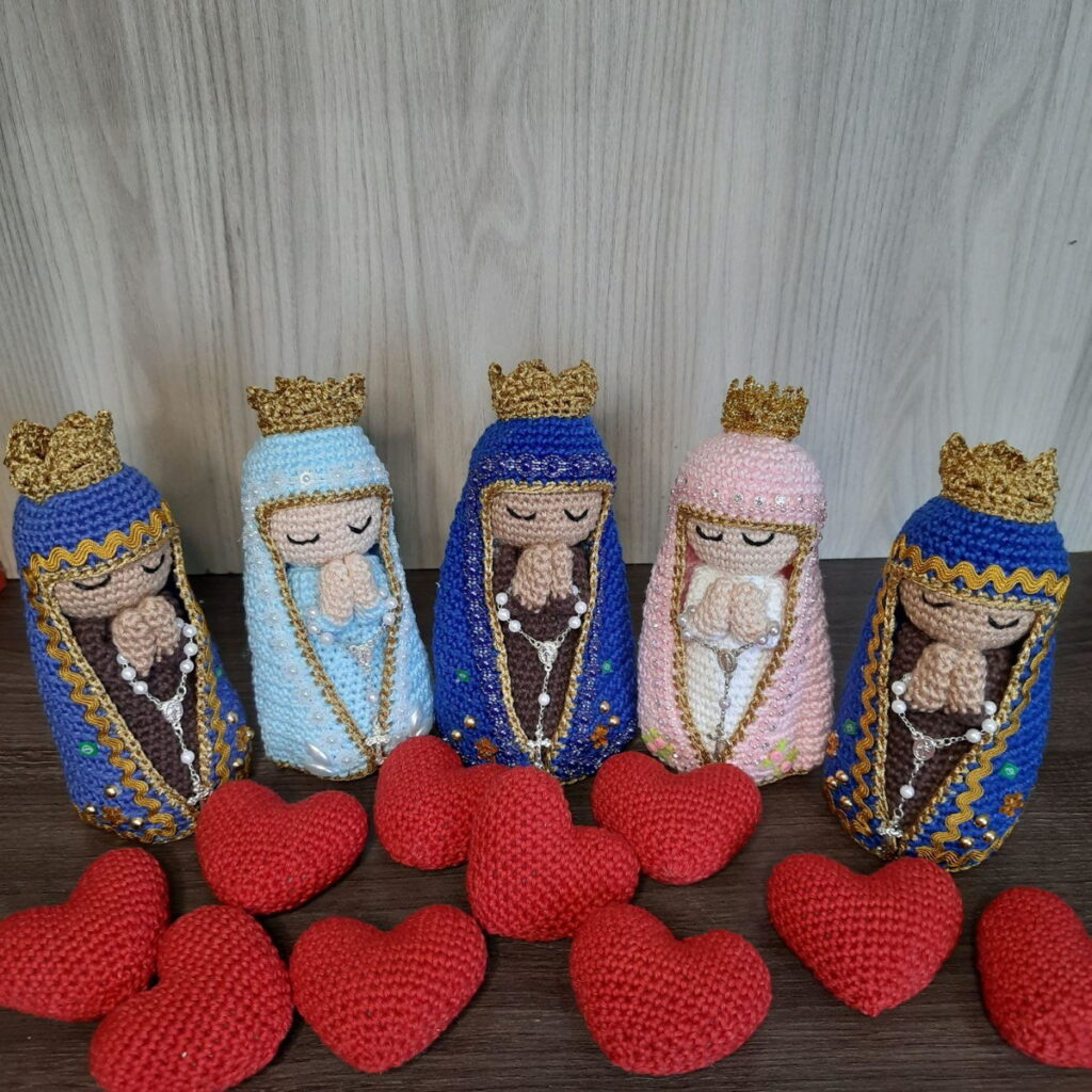 Nossa Senhora Aparecida em Amigurumi