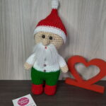 Papai Noel em Amigurumi. - Imagem 5