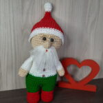 Papai Noel em Amigurumi. - Imagem 3