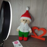 Papai Noel em Amigurumi. - Imagem 2
