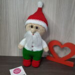 Papai Noel em Amigurumi. - Imagem 4