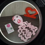Polvinho do Amor Rosa em Amigurumi - Imagem 4