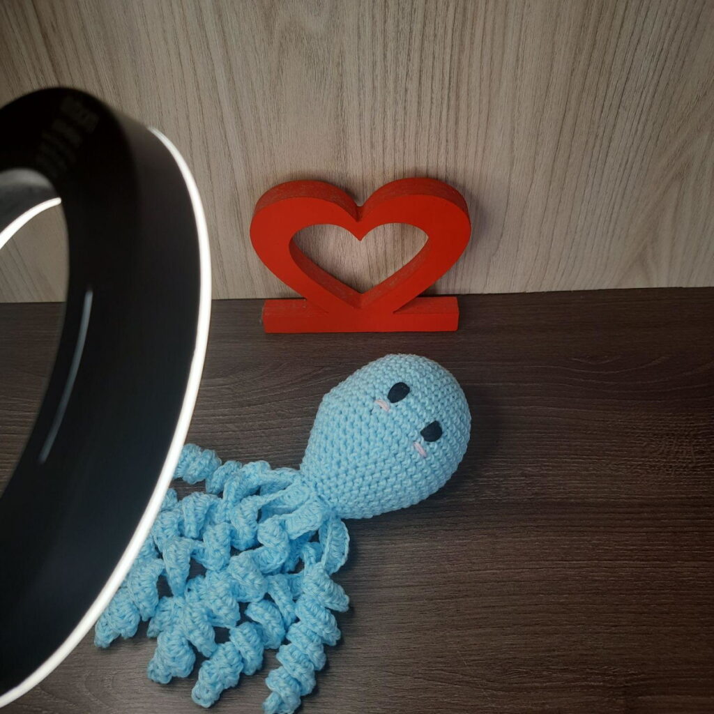 Polvo do Amor em Amigurumi