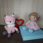 Raposinha Rosa em Amigurumi - Imagem 5