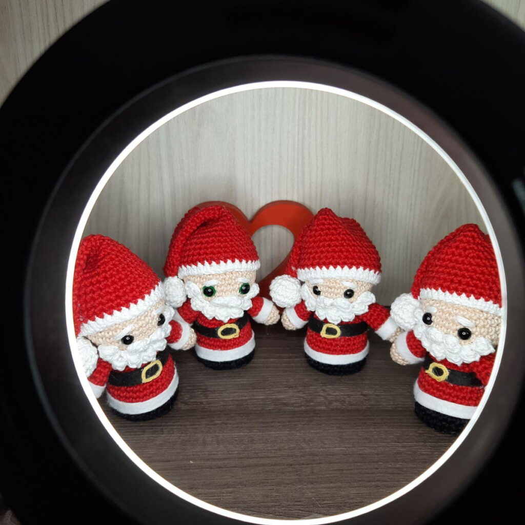 Kit Papai Noel 4 Peças