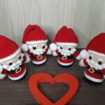 Papai Noel em Amigurumi - Imagem 3