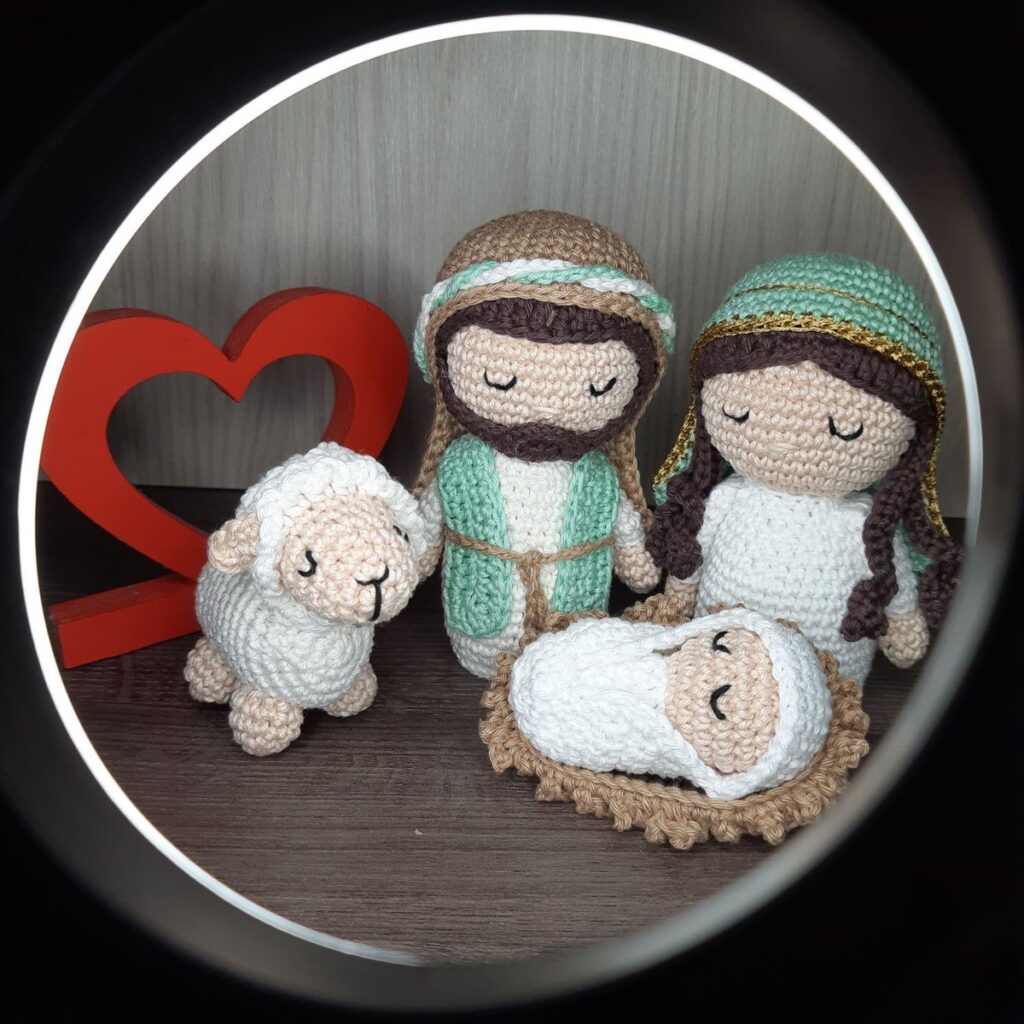 Presépio em Amigurumi