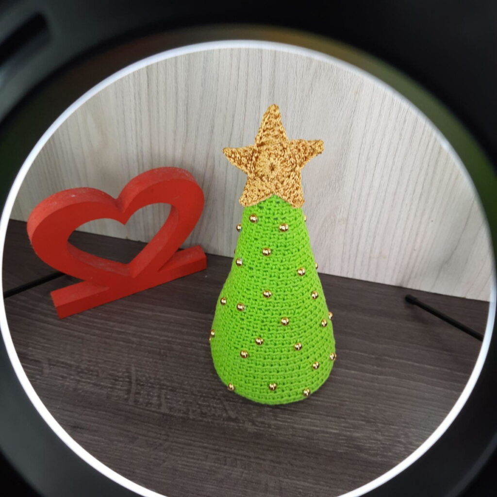 Árvore de Natal em Amigurumi