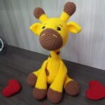 Girafa em Amigurumi. - Imagem 4
