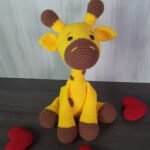 Girafa em Amigurumi. - Imagem 5