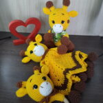 Kit Girafinha em Amigurumi. - Imagem 5