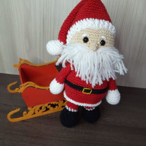 Papai Noel em Amigurumi