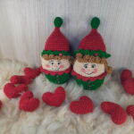 Cupcakes de Natal em Amigurumi. - Imagem 1