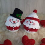 Cupcakes de Natal em Amigurumi. - Imagem 5