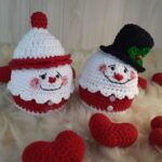 Cupcakes de Natal em Amigurumi. - Imagem 2