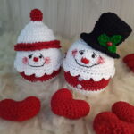 Cupcakes de Natal em Amigurumi. - Imagem 3