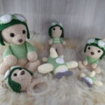 Kit Ursinho Aviador 6 Peças. - Imagem 2