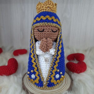 Nossa Senhora Aparecida em Amigurumi