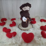 São Francisco de Assis em Amigurumi. - Imagem 3