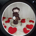 São Francisco de Assis em Amigurumi. - Imagem 1
