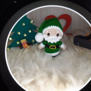 Papai Noel em Amigurumi