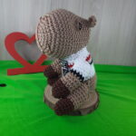Capivara do São Paulo em Amigurumi. - Imagem 2