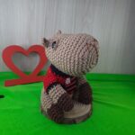Capivara Torcedora do Flamengo em Amigurumi - Imagem 2