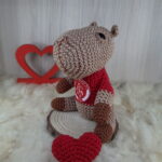 Capivara Torcedora em Amigurumi. - Imagem 2