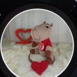 Capivara Torcedora em Amigurumi. - Imagem 4