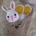 Buquê de Margaridas e Coelhinho. - Imagem 4