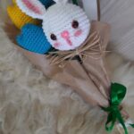 Buquê de Tulipas e Coelhinho. - Imagem 1