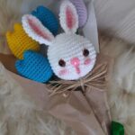 Buquê de Tulipas e Coelhinho. - Imagem 3