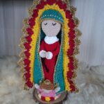 Nossa Senhora de Guadalupe em Amigurumi. - Imagem 4