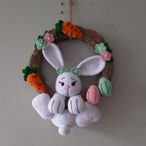 Guirlanda de Páscoa em Amigurumi