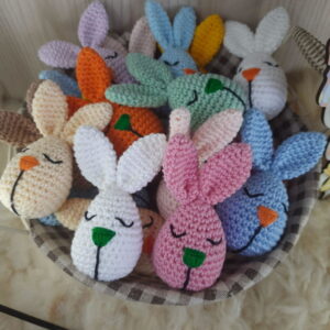 Kit Ovelhos em Amigurumi.