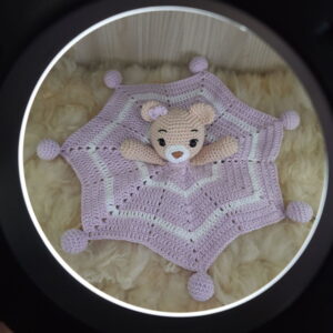 Naninha de Ursinha em Amigurumi